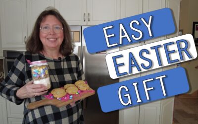Easter Layered Cookies in a Jar
