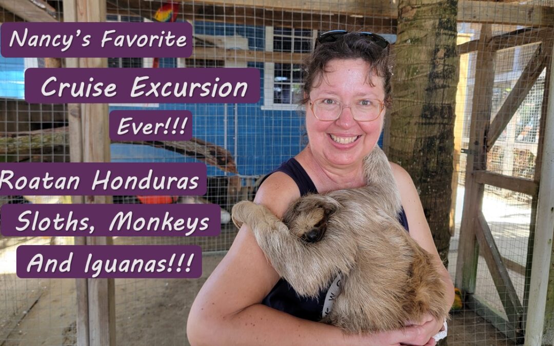 Monkey and Sloth Roatan Honduras Excursion