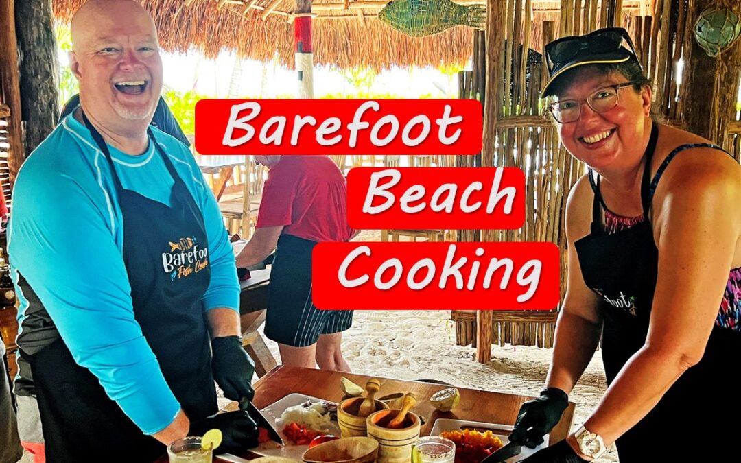 Barefoot Beach Cooking In Cozumel, Mexico