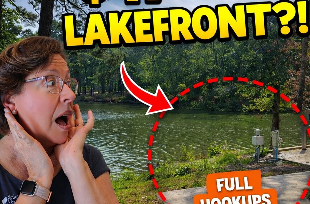 Beautiful RV Site in Roosevelt State Park with Full Hookups