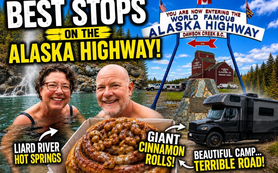 1400 Miles along the Alaska Highway in an RV