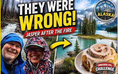 Visiting Jasper and the Ice Fields Parkway on our RV Alaskan Adventure