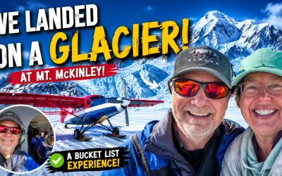 We Land on a Glacier on Mt. Denali