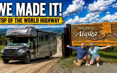 Surviving Top of the World Highway in our RV